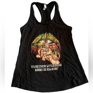 Don’t worry about a thing Racerback Tank